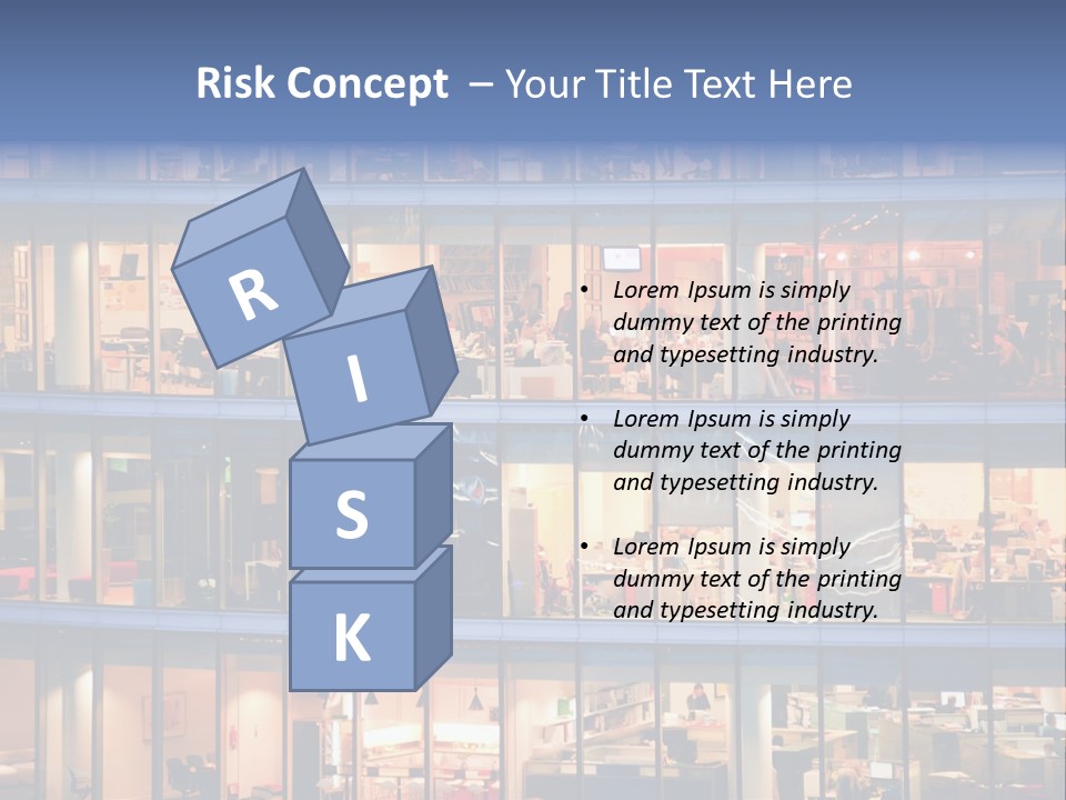 Detail Pane Many PowerPoint Template