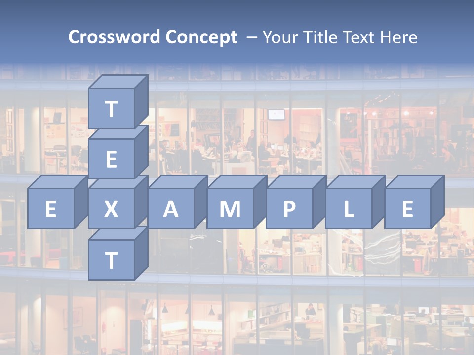 Detail Pane Many PowerPoint Template
