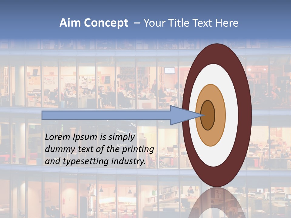 Detail Pane Many PowerPoint Template