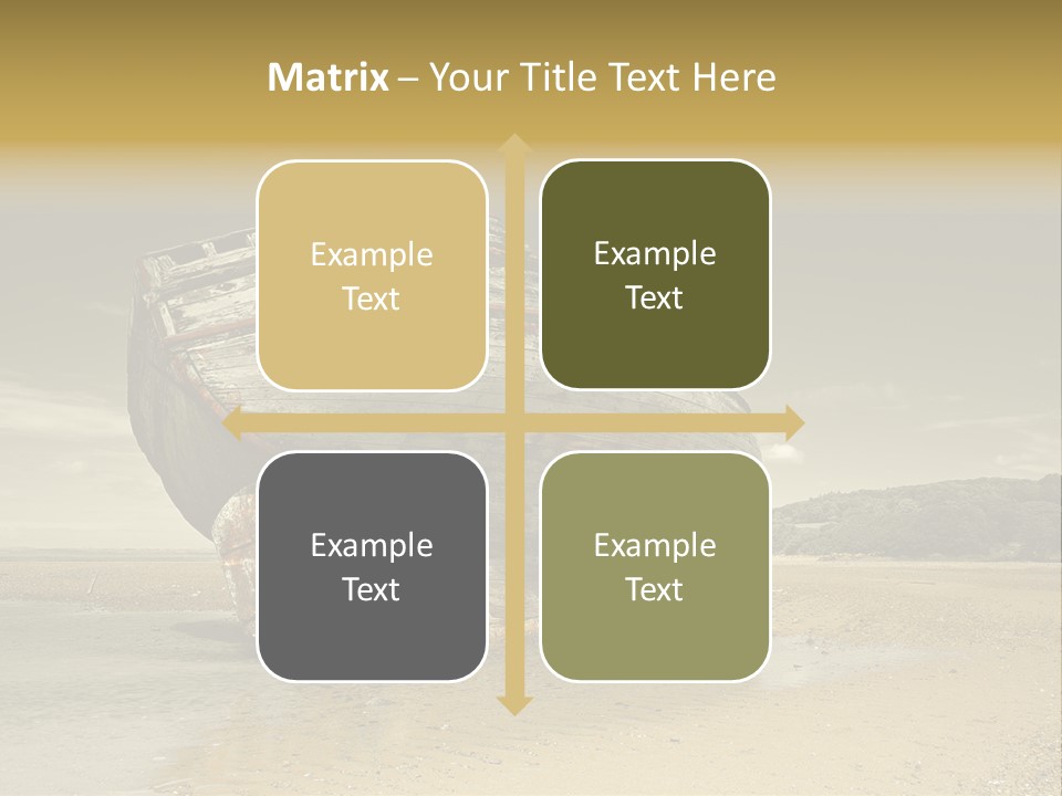 Dulas Bay Nature Fish PowerPoint Template