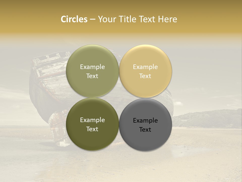 Dulas Bay Nature Fish PowerPoint Template