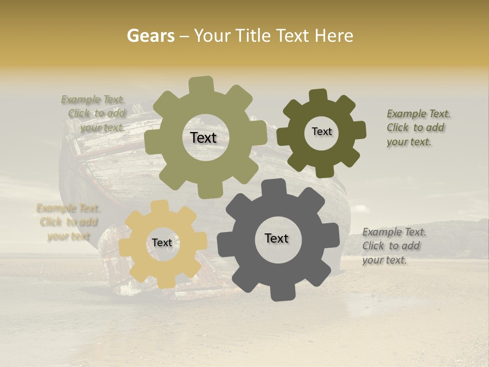 Dulas Bay Nature Fish PowerPoint Template