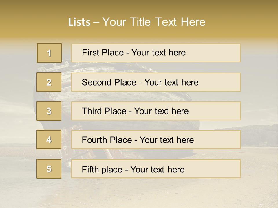 Dulas Bay Nature Fish PowerPoint Template