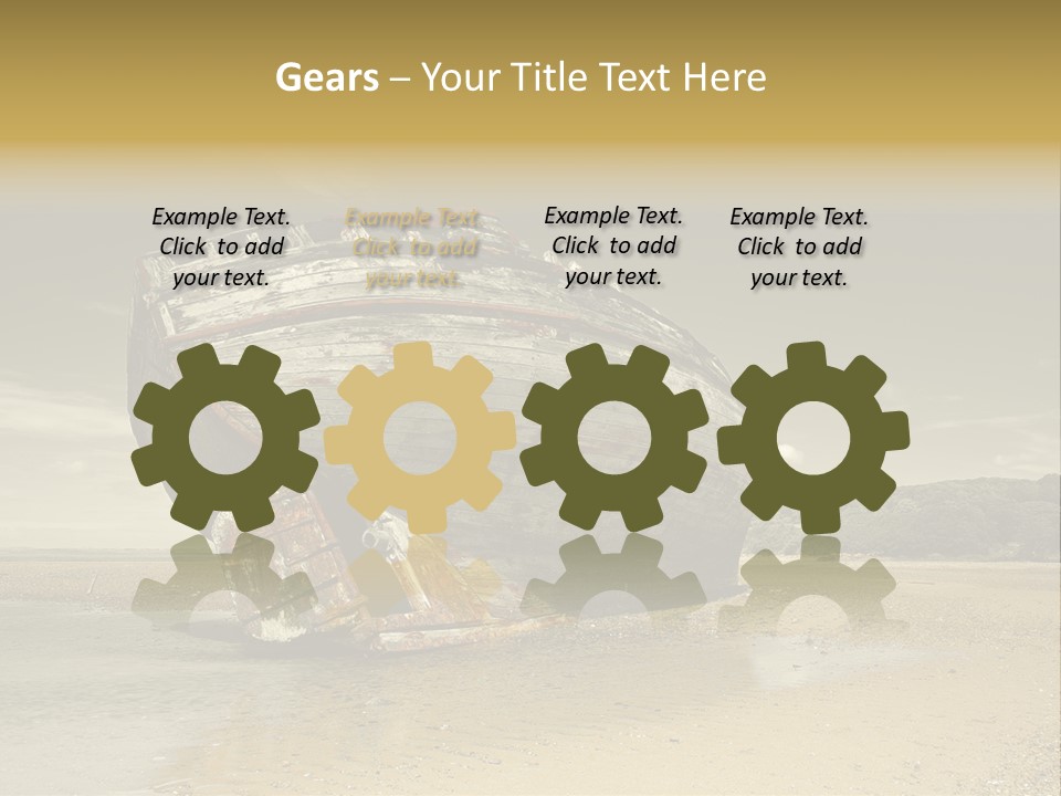 Dulas Bay Nature Fish PowerPoint Template