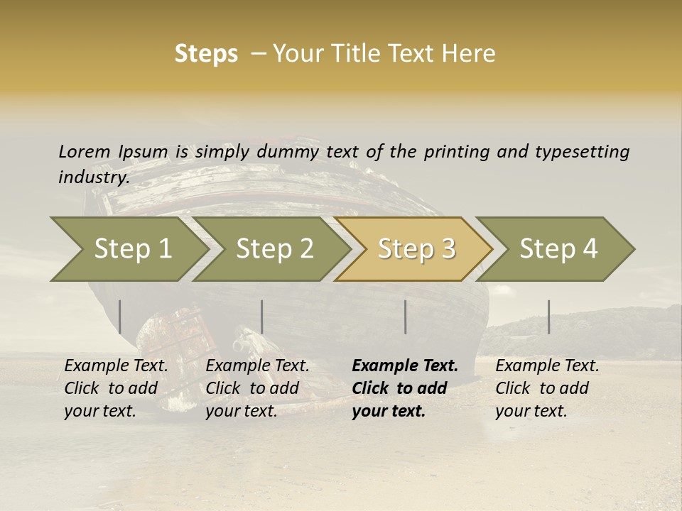 Dulas Bay Nature Fish PowerPoint Template