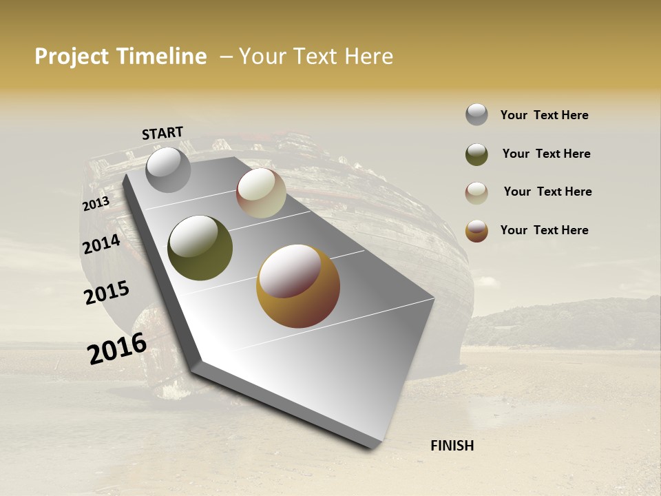 Dulas Bay Nature Fish PowerPoint Template