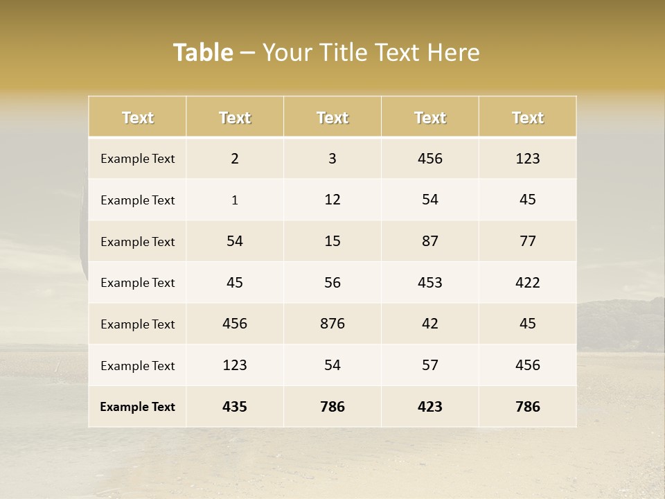 Dulas Bay Nature Fish PowerPoint Template