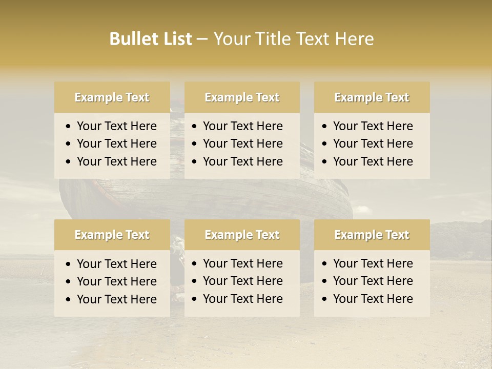 Dulas Bay Nature Fish PowerPoint Template