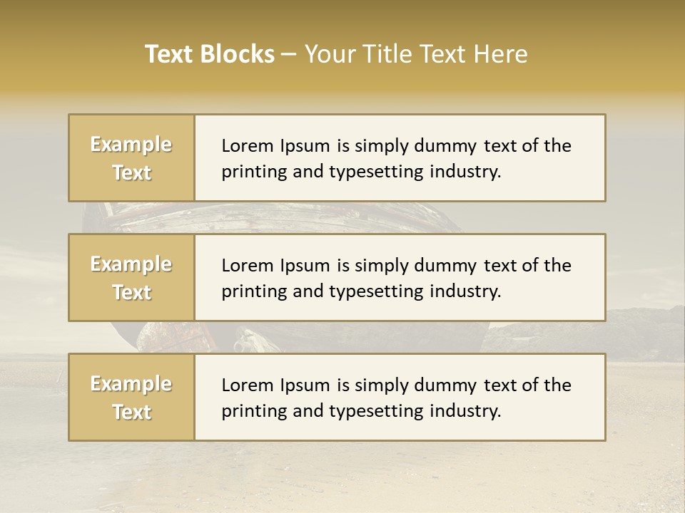 Dulas Bay Nature Fish PowerPoint Template