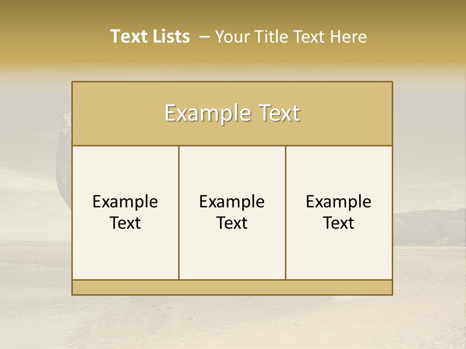 Dulas Bay Nature Fish PowerPoint Template