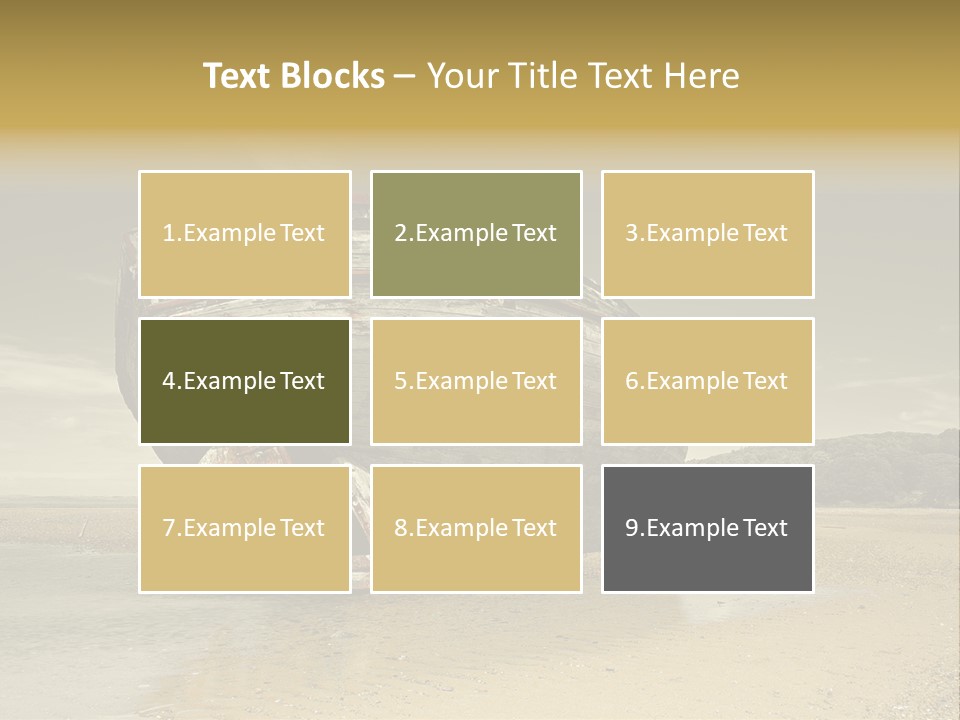 Dulas Bay Nature Fish PowerPoint Template