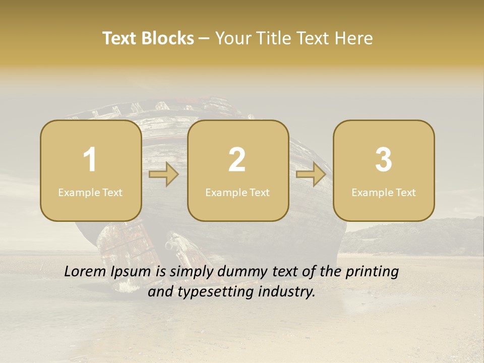 Dulas Bay Nature Fish PowerPoint Template