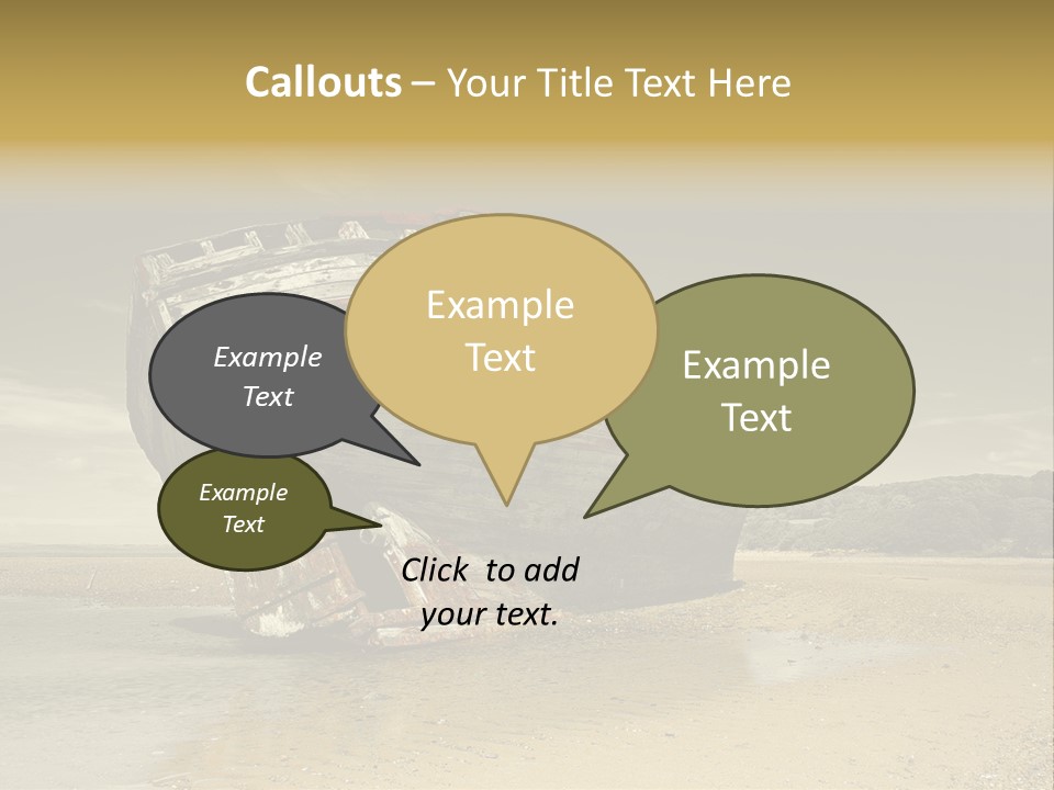 Dulas Bay Nature Fish PowerPoint Template