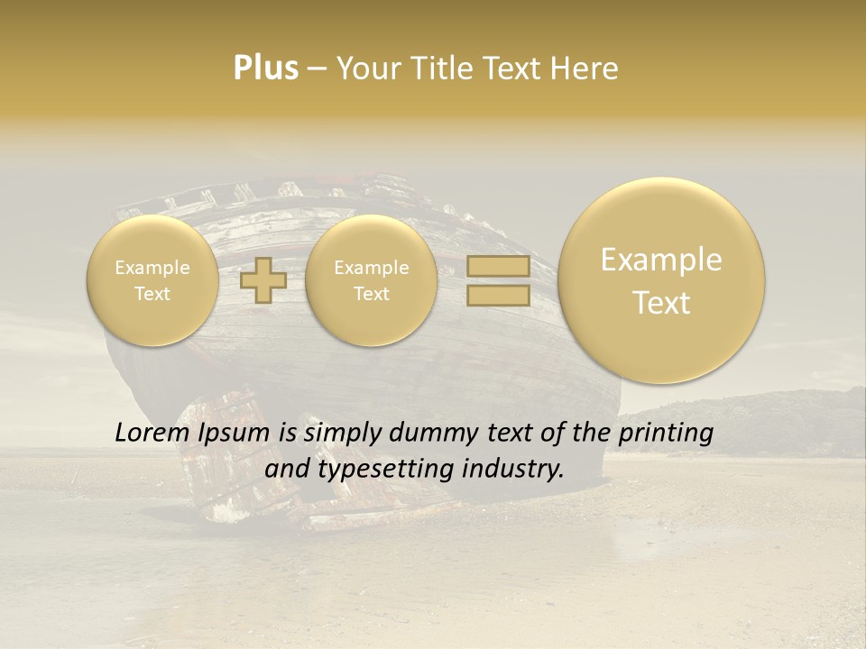 Dulas Bay Nature Fish PowerPoint Template