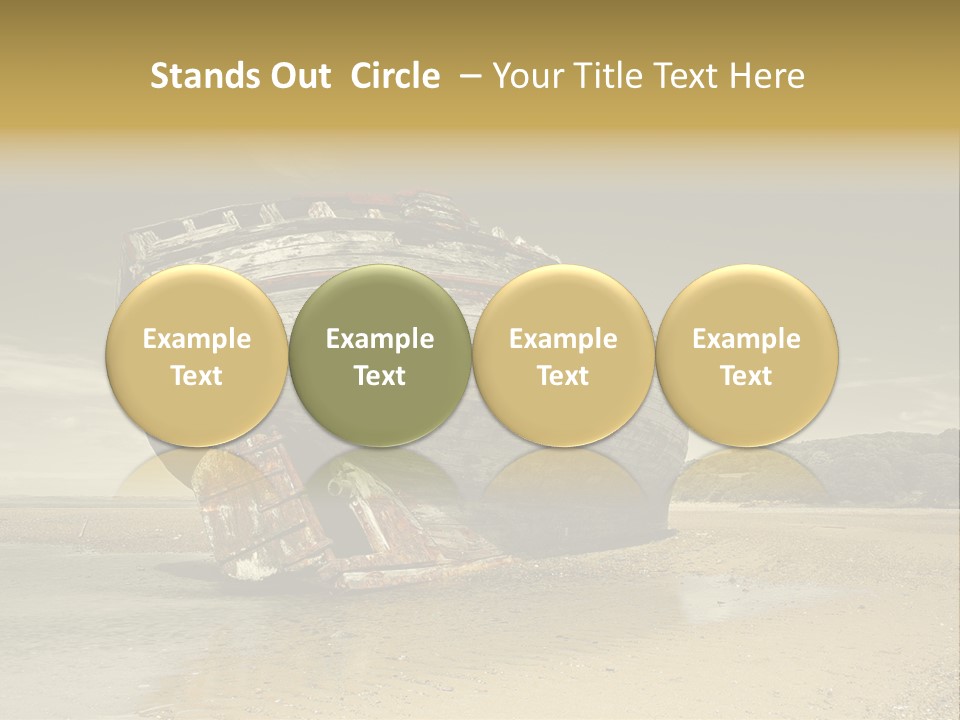 Dulas Bay Nature Fish PowerPoint Template