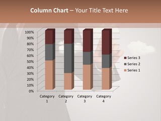 Man Keyboard Button PowerPoint Template