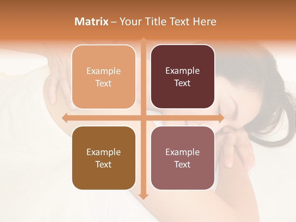 Pretty Health Care Massage PowerPoint Template