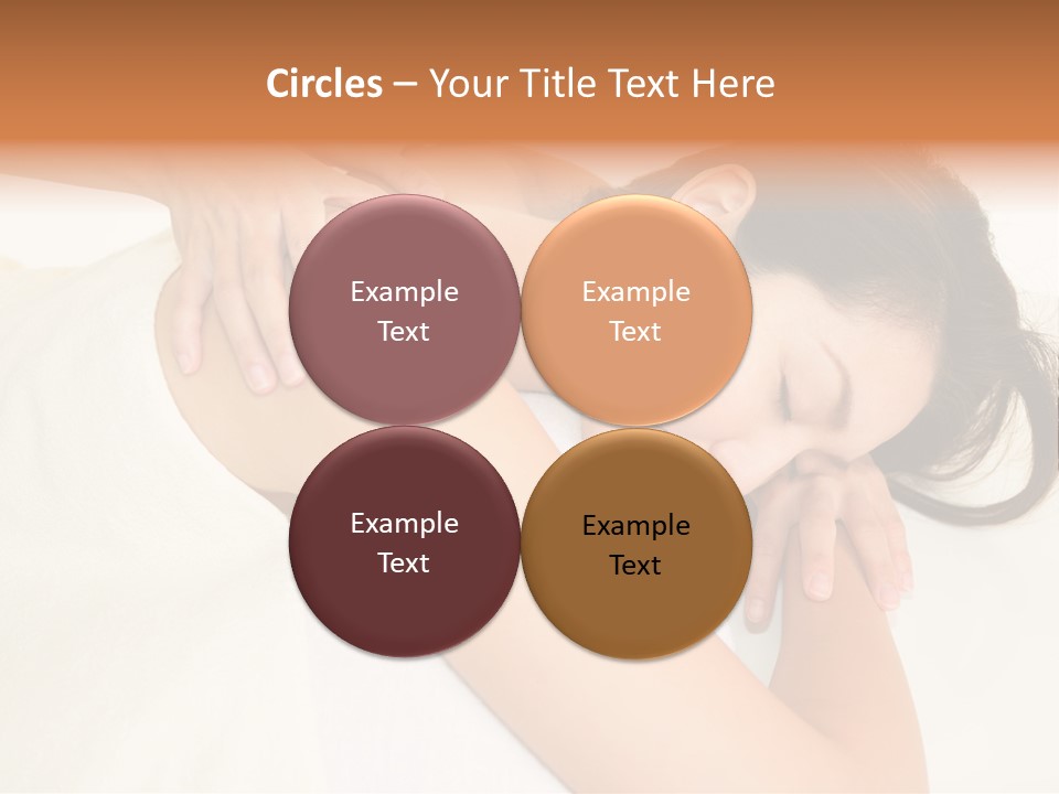 Pretty Health Care Massage PowerPoint Template