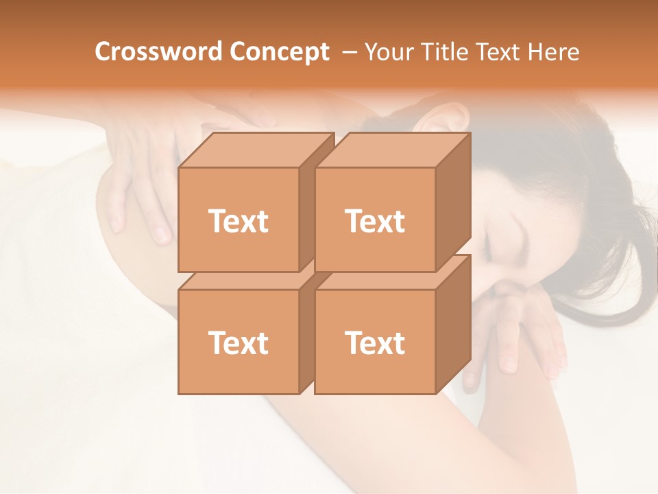 Pretty Health Care Massage PowerPoint Template