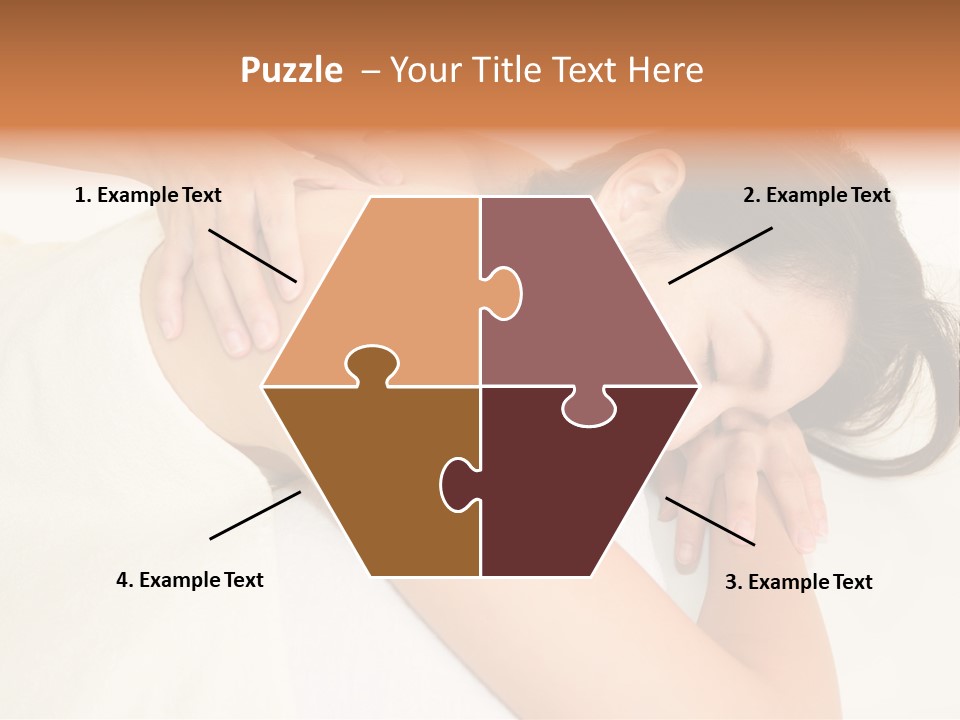 Pretty Health Care Massage PowerPoint Template