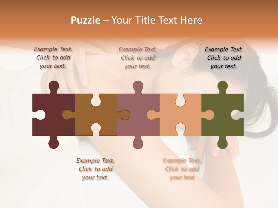 Pretty Health Care Massage PowerPoint Template