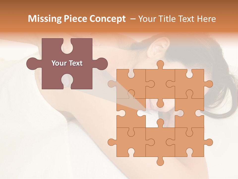 Pretty Health Care Massage PowerPoint Template