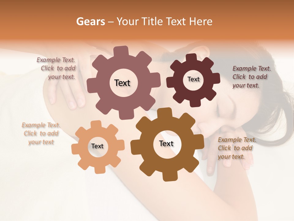 Pretty Health Care Massage PowerPoint Template