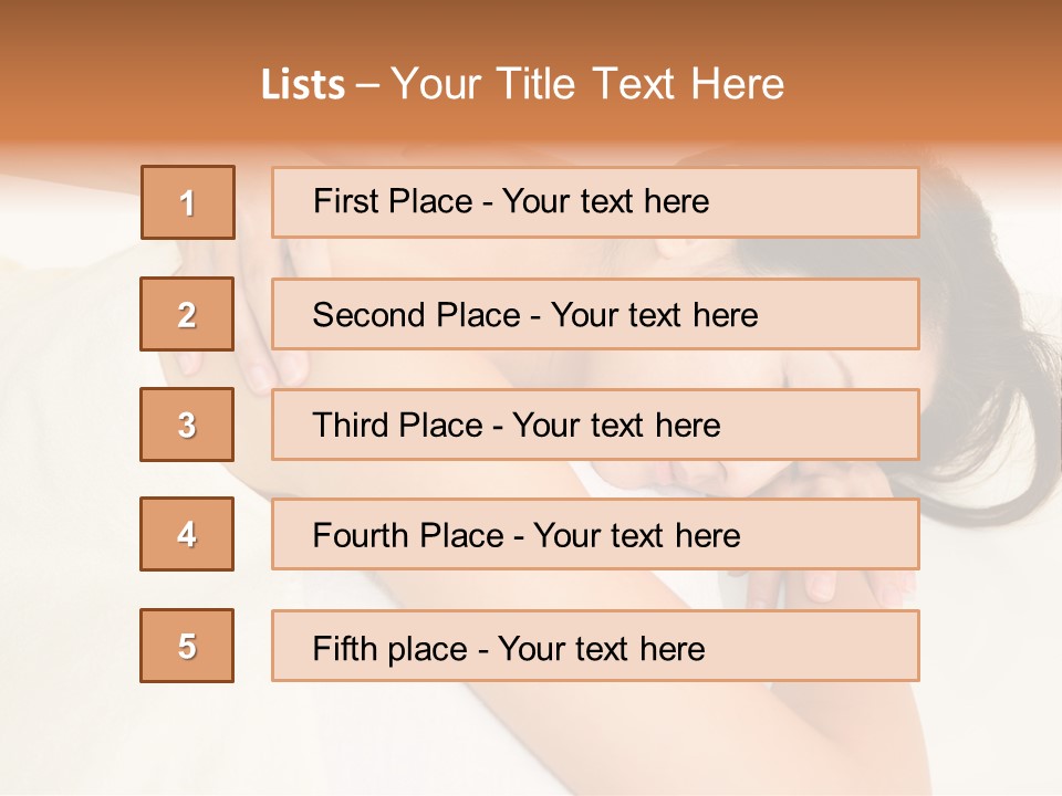 Pretty Health Care Massage PowerPoint Template
