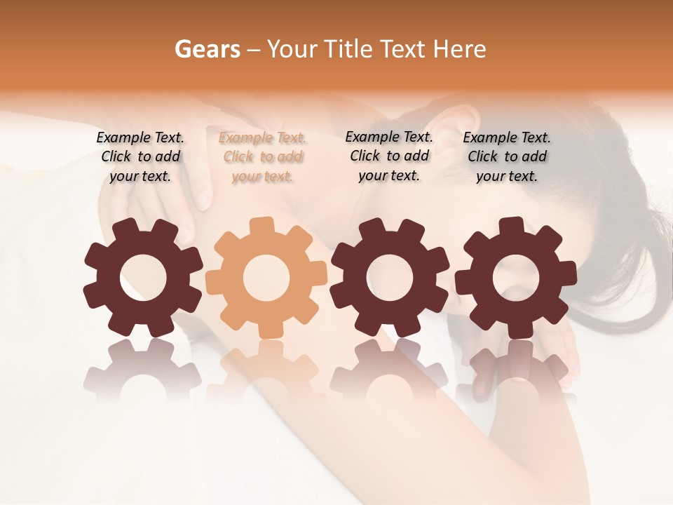 Pretty Health Care Massage PowerPoint Template