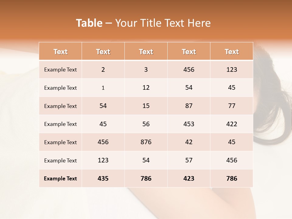Pretty Health Care Massage PowerPoint Template