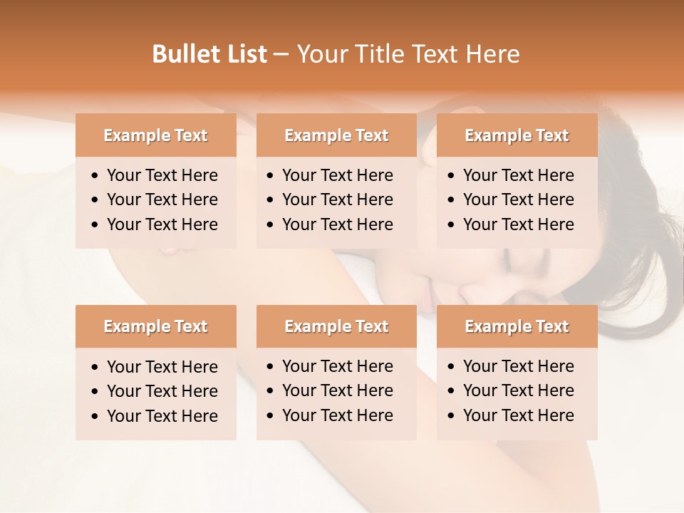 Pretty Health Care Massage PowerPoint Template