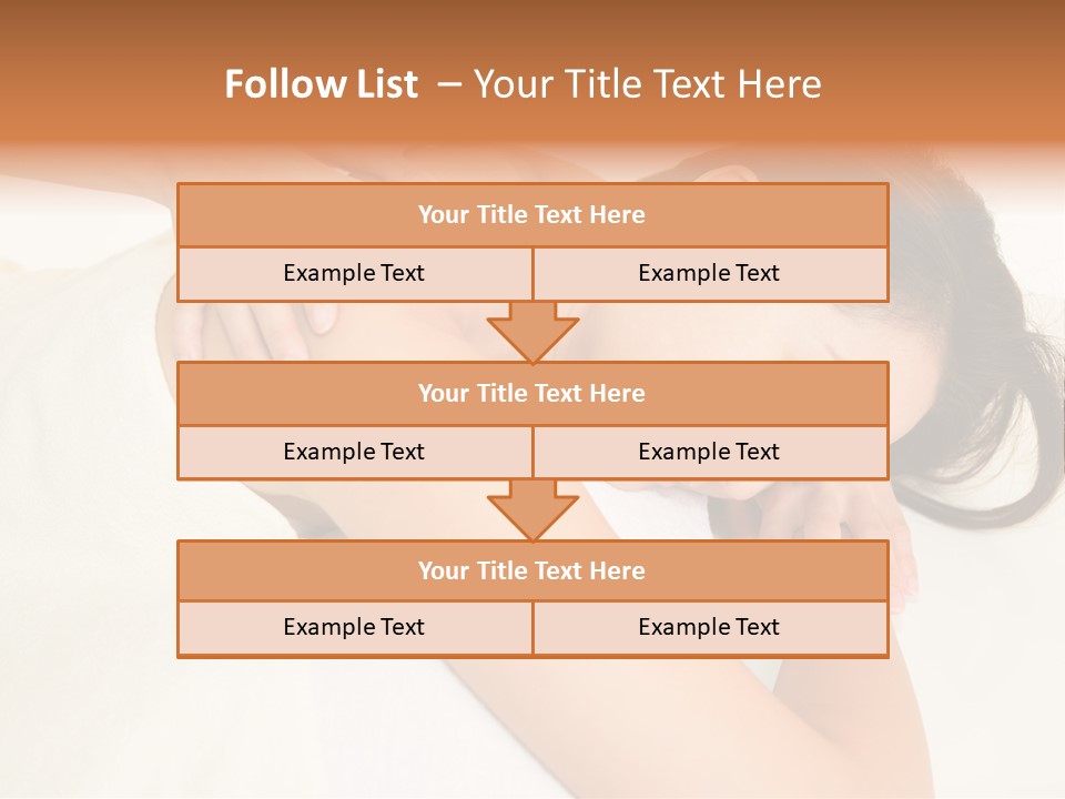 Pretty Health Care Massage PowerPoint Template