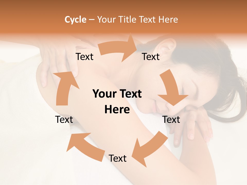 Pretty Health Care Massage PowerPoint Template