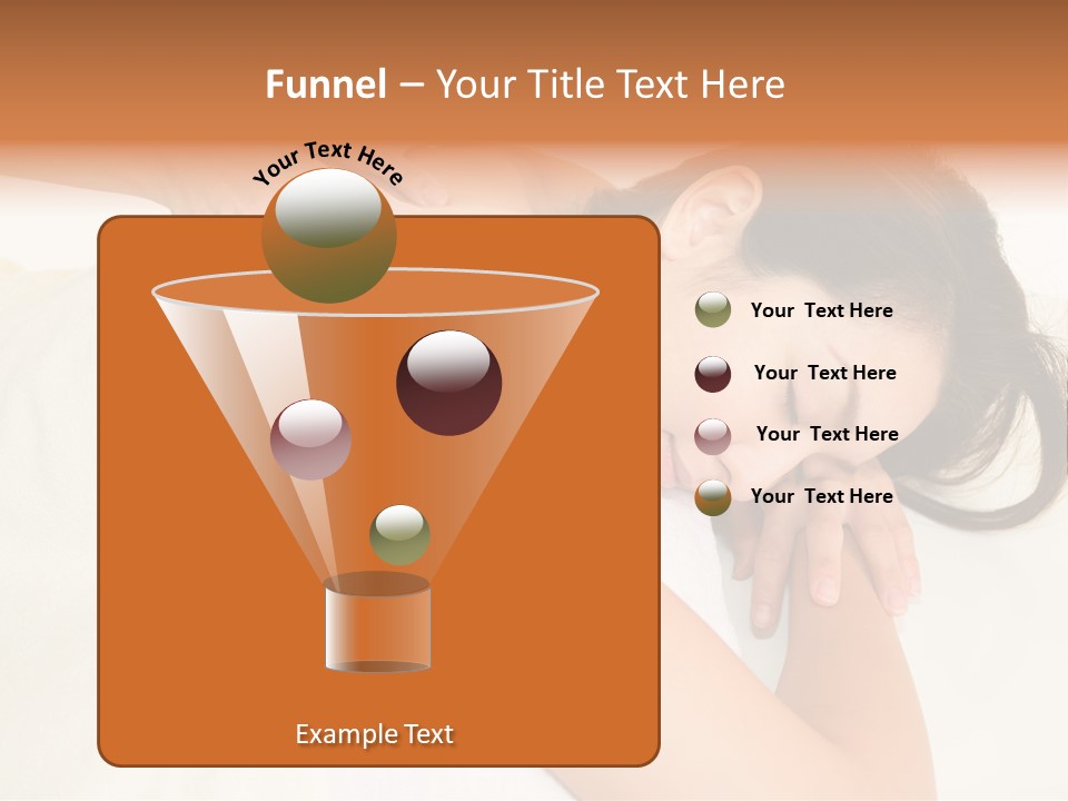 Pretty Health Care Massage PowerPoint Template