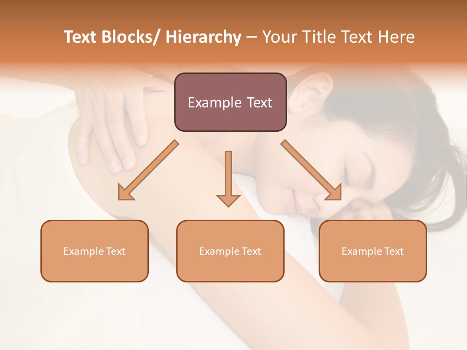 Pretty Health Care Massage PowerPoint Template