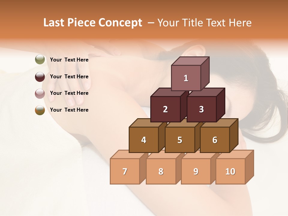 Pretty Health Care Massage PowerPoint Template