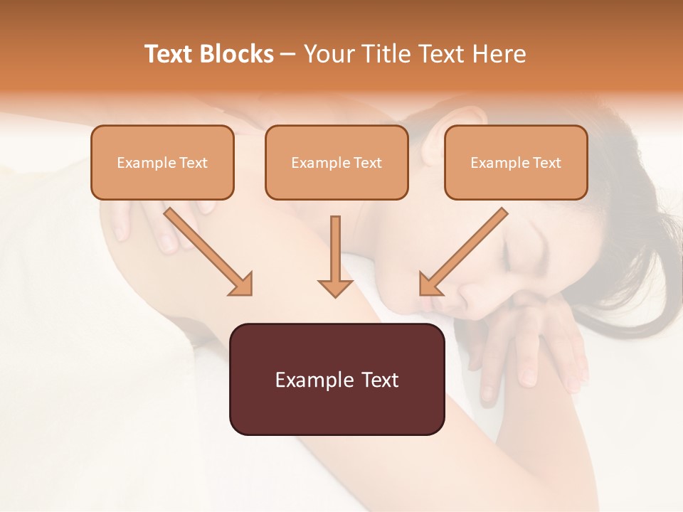 Pretty Health Care Massage PowerPoint Template