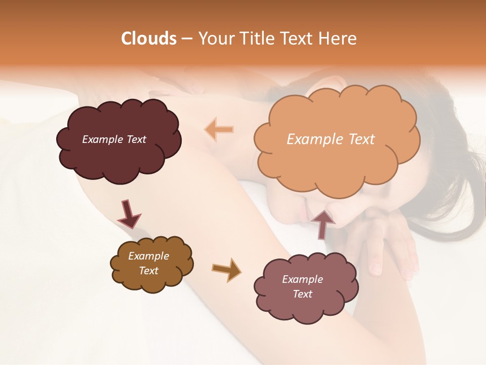 Pretty Health Care Massage PowerPoint Template