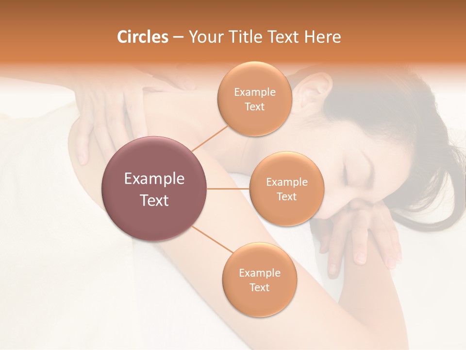 Pretty Health Care Massage PowerPoint Template