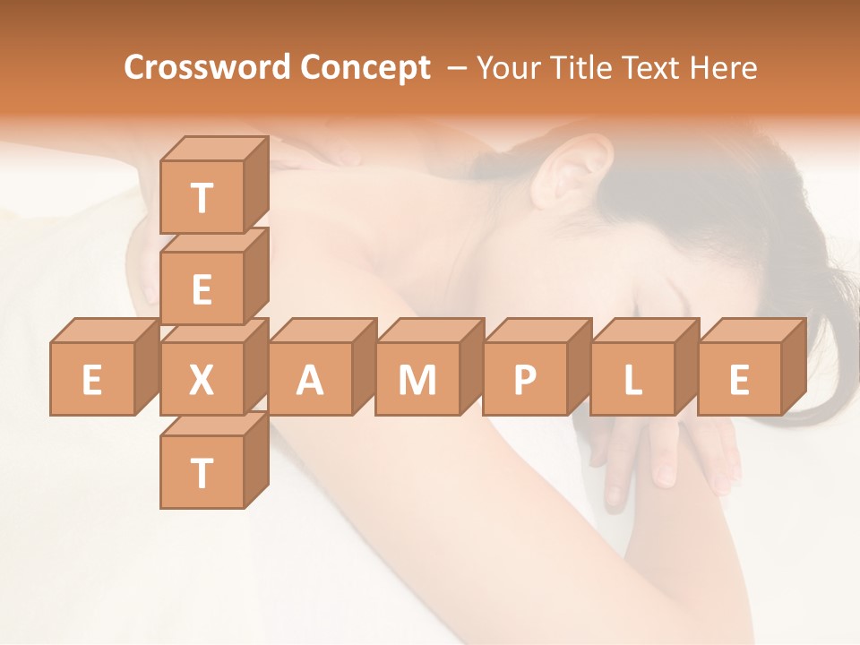 Pretty Health Care Massage PowerPoint Template