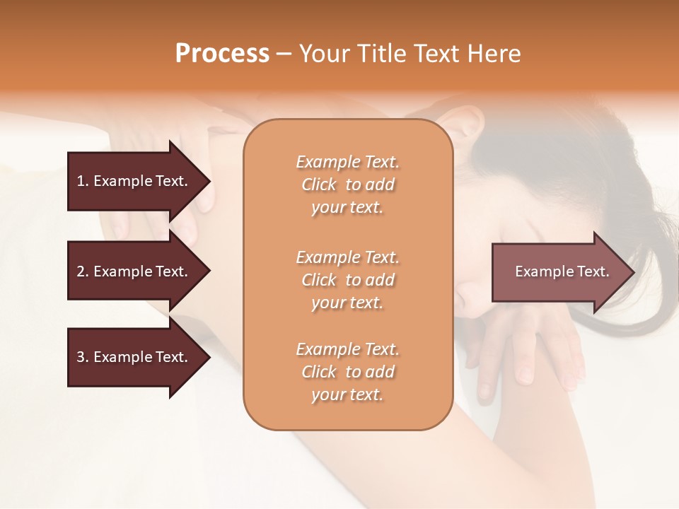 Pretty Health Care Massage PowerPoint Template