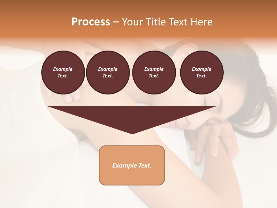 Pretty Health Care Massage PowerPoint Template