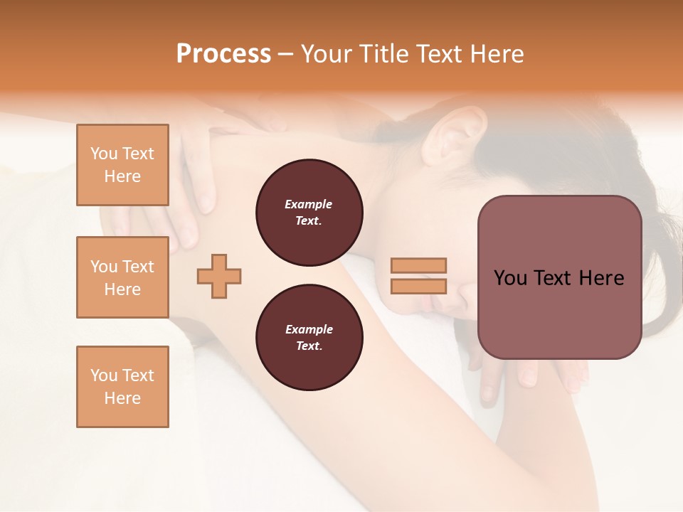 Pretty Health Care Massage PowerPoint Template