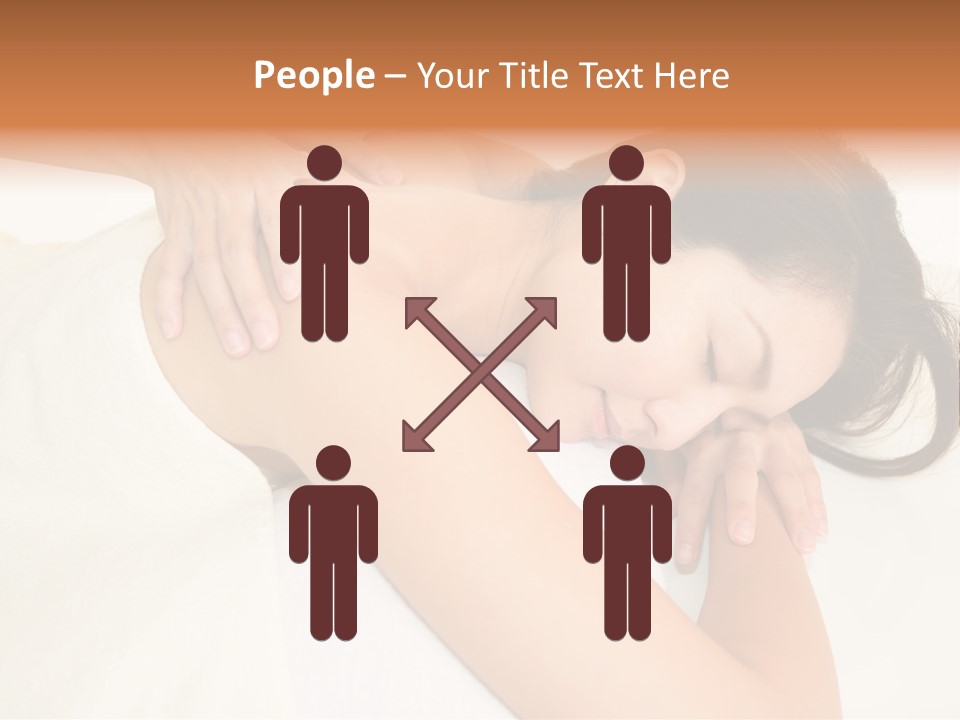 Pretty Health Care Massage PowerPoint Template