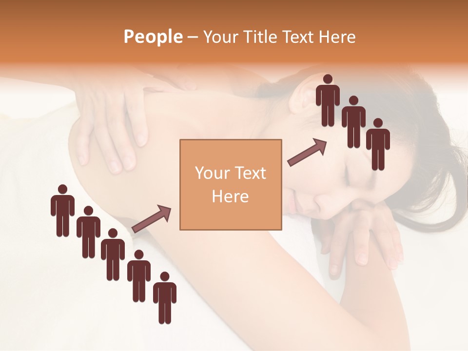 Pretty Health Care Massage PowerPoint Template