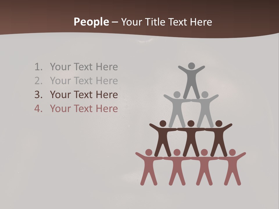 Macho Shirtless People PowerPoint Template