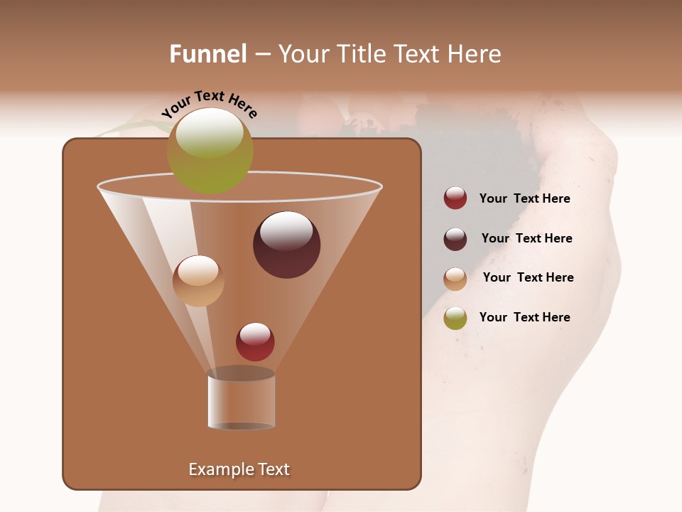 Child Cupped People PowerPoint Template