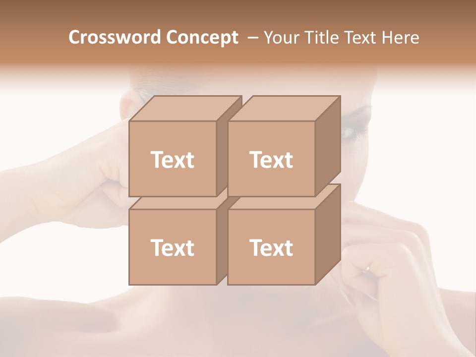 Removing Body Care Women PowerPoint Template