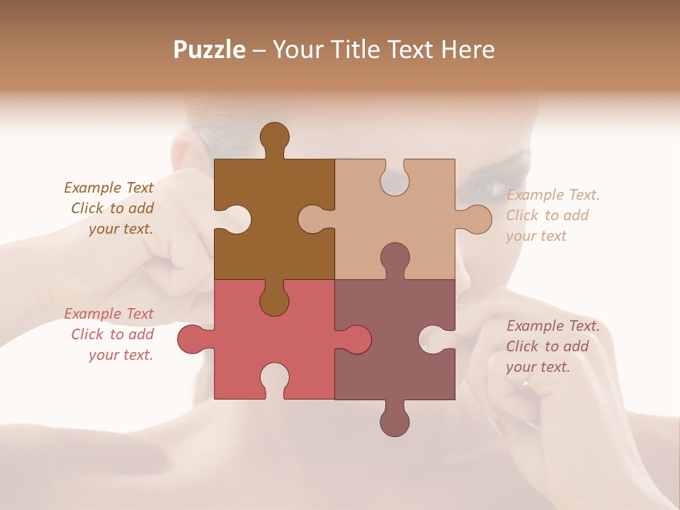 Removing Body Care Women PowerPoint Template