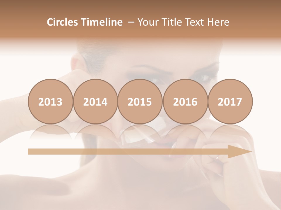 Removing Body Care Women PowerPoint Template